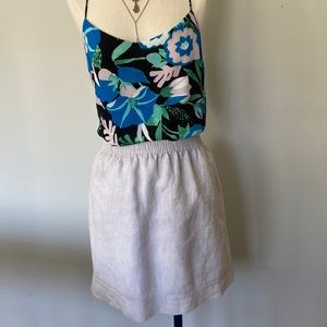 Linen Skirt by J.Crew size 2 EUC